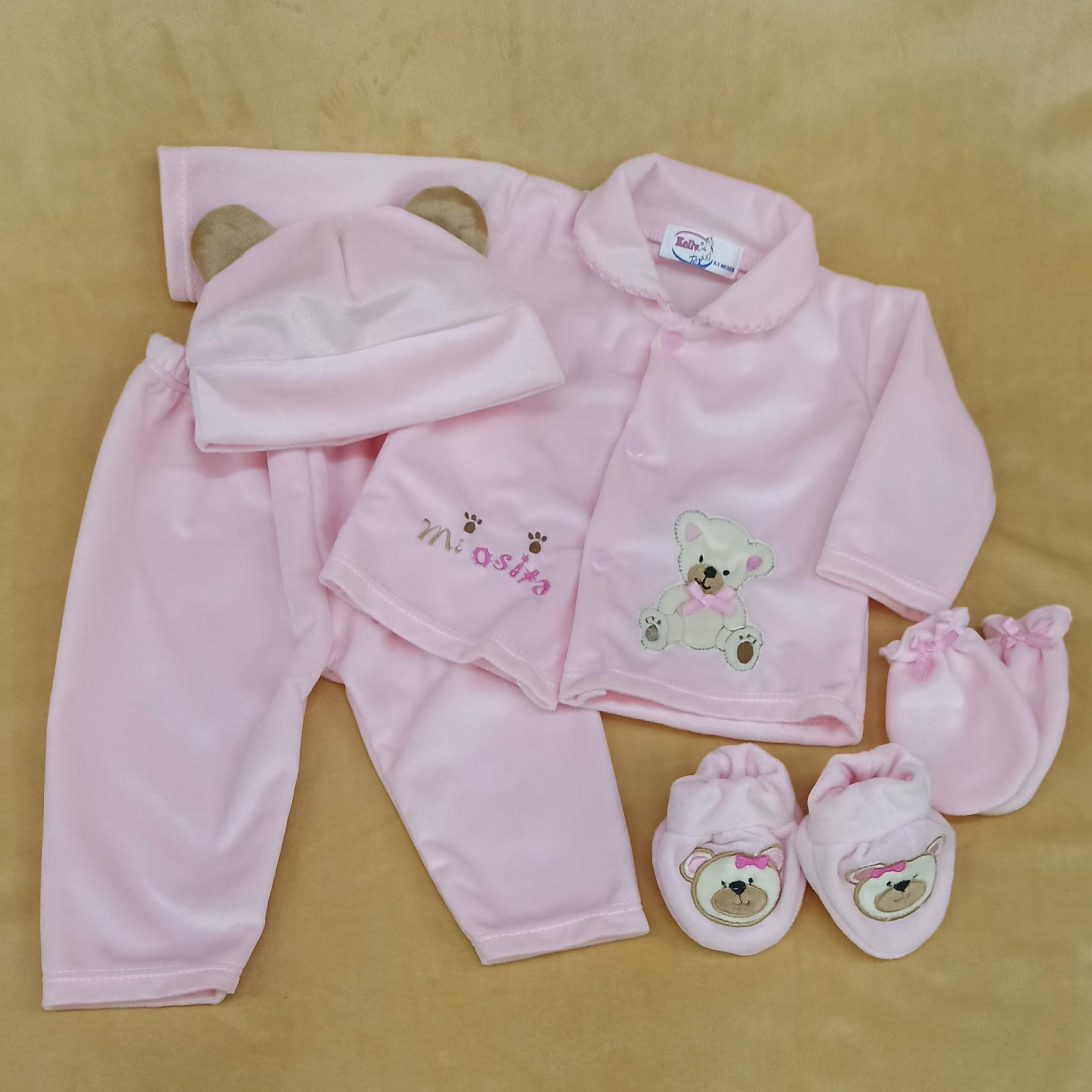 CONJUNTO MI PRIMER DIA ni o y ni a ModaBebe